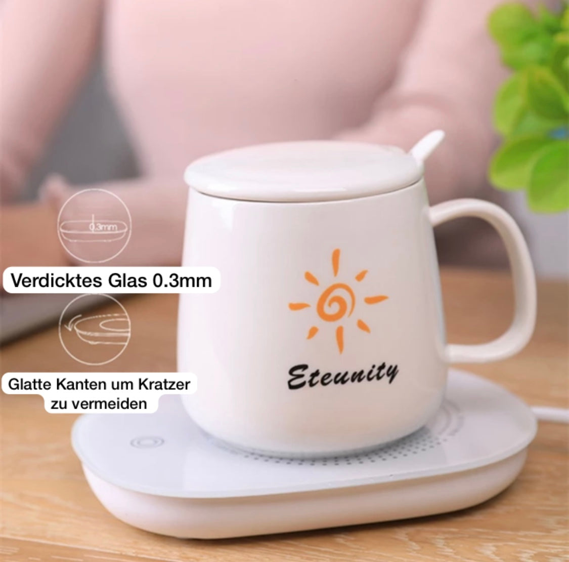 elektrisch Beheizter Untersetzer