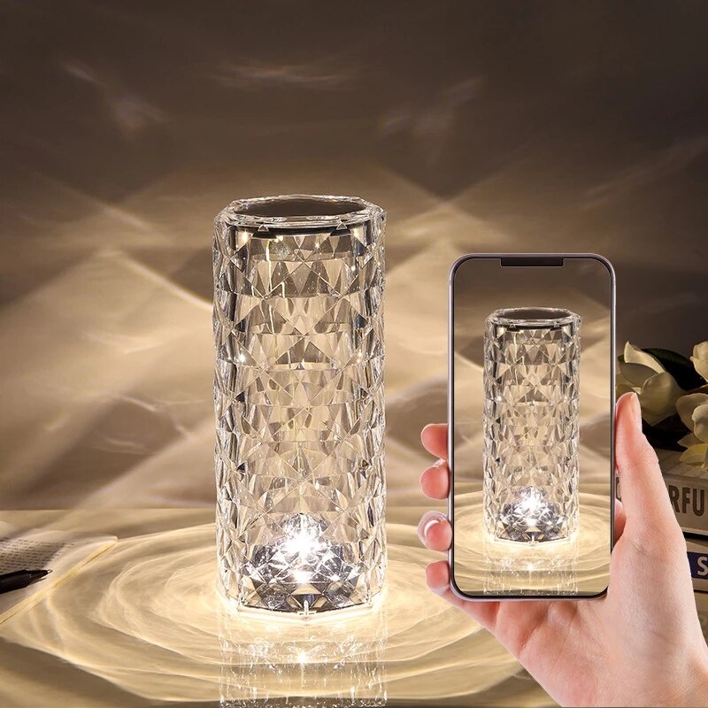 Crystal Lampe mit 16 Farben