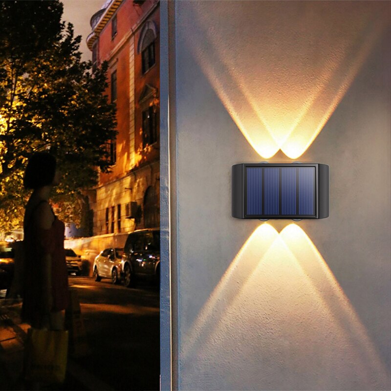 Solar-Wandleuchte