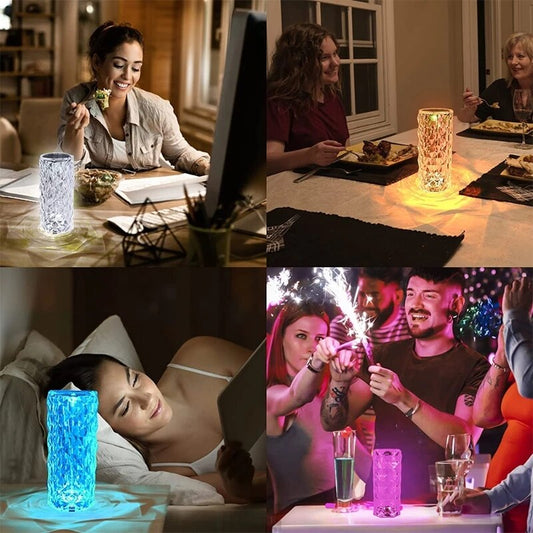Crystal Lampe mit 16 Farben