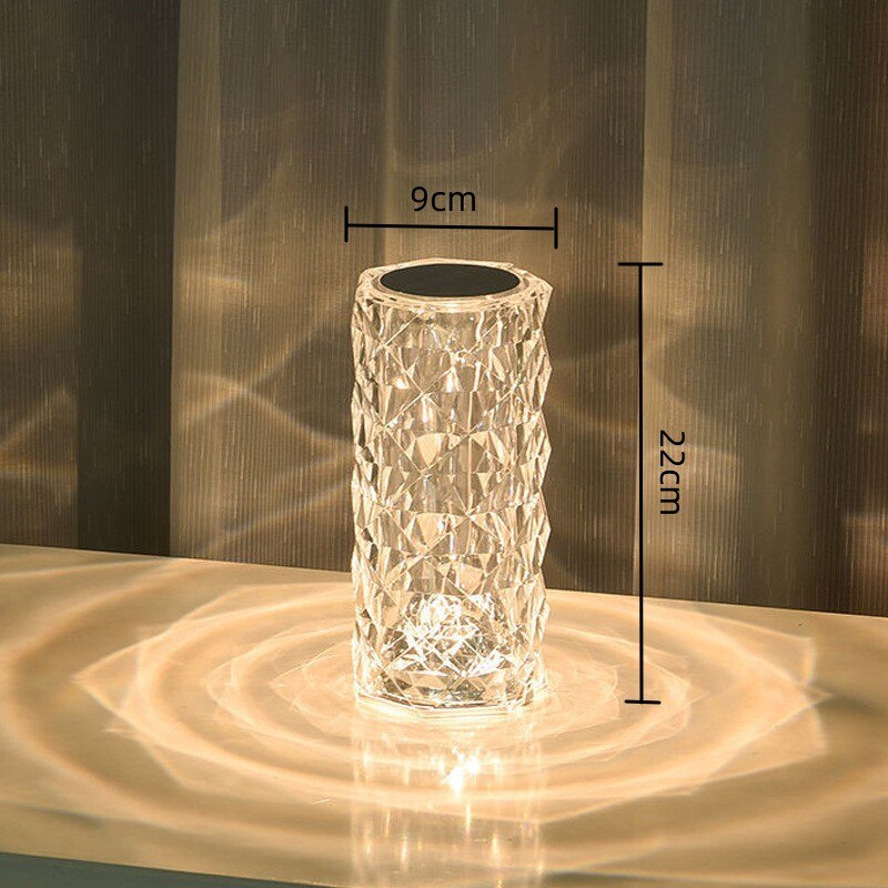Crystal Lampe mit 16 Farben