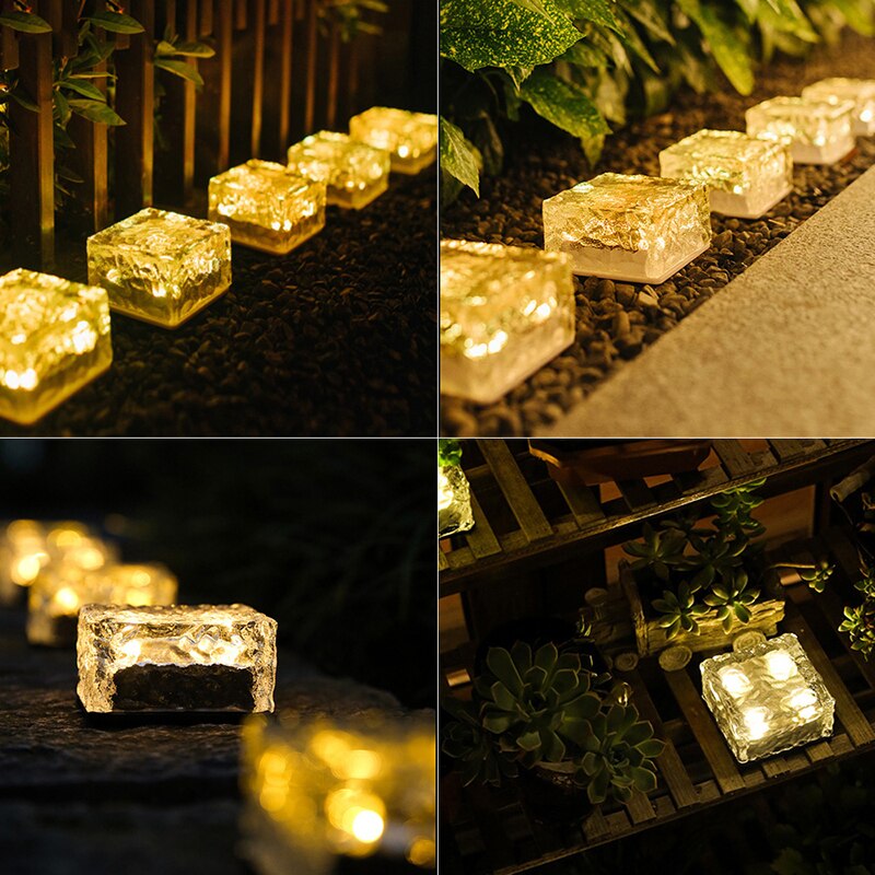 Solar-LED-Eiswürfel