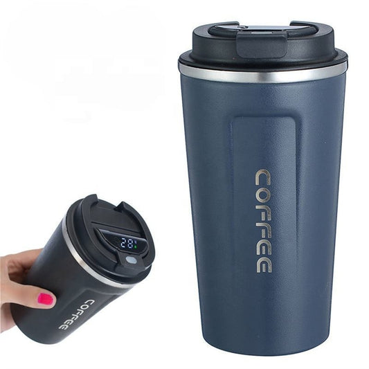 Intelligenter Thermobecher mit LED anzeige.